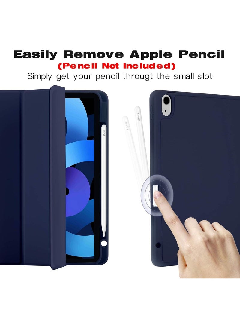 Case for iPad Air 11 Inch 2025 M3/2024 M2/Air 7 6 5 4 Generation (2025/2024/2022/2020) 10.9 Inch with Pencil Holder, Smart Stand Cover, Supports Apple Pencil Charging, Auto Wake/Sleep - Image 4